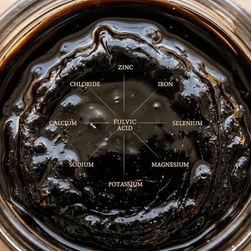 Gold Grade Himalayan Shilajit Resin For Men & Women | 500MG Max Potency | Lab Tested 100% Organic Shilajit With 85+ Trace Minerals & Fulvic Acid For