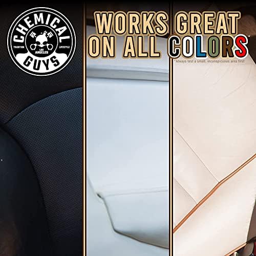 Chemical Guys, Leather Cleaner & Conditioner Kit for Cars & Home, 2 x 16 oz | Two-step kit cleans then conditions seats, furniture, bags and boots, pH-balanced for natural and sealed leather