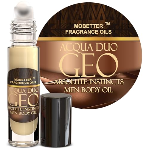MOBETTER FRAGRANCE OILS Agua Duo Geo Men Fragrance Body Oil