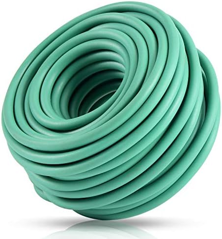 YDSL Soft Plant Tie, Garden Wire Tie for Plants Heavy Duty Reusable Plant Twist Ties for Gardening Home Office (Green, 32.8 feet)