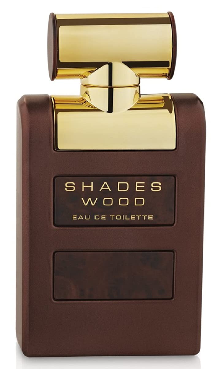 Armaf Shades Wood for Men Eau de Toilette Spray, 3.4 Ounce