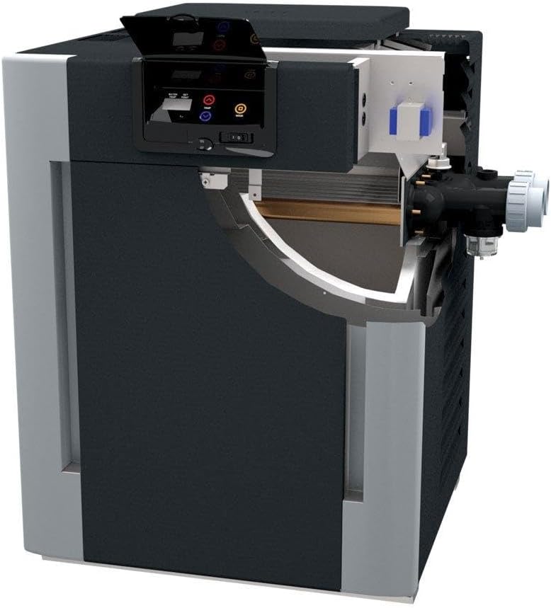 Raypak P-R266-A-EP-C Digital Propane Pool Heater, 266 BTU