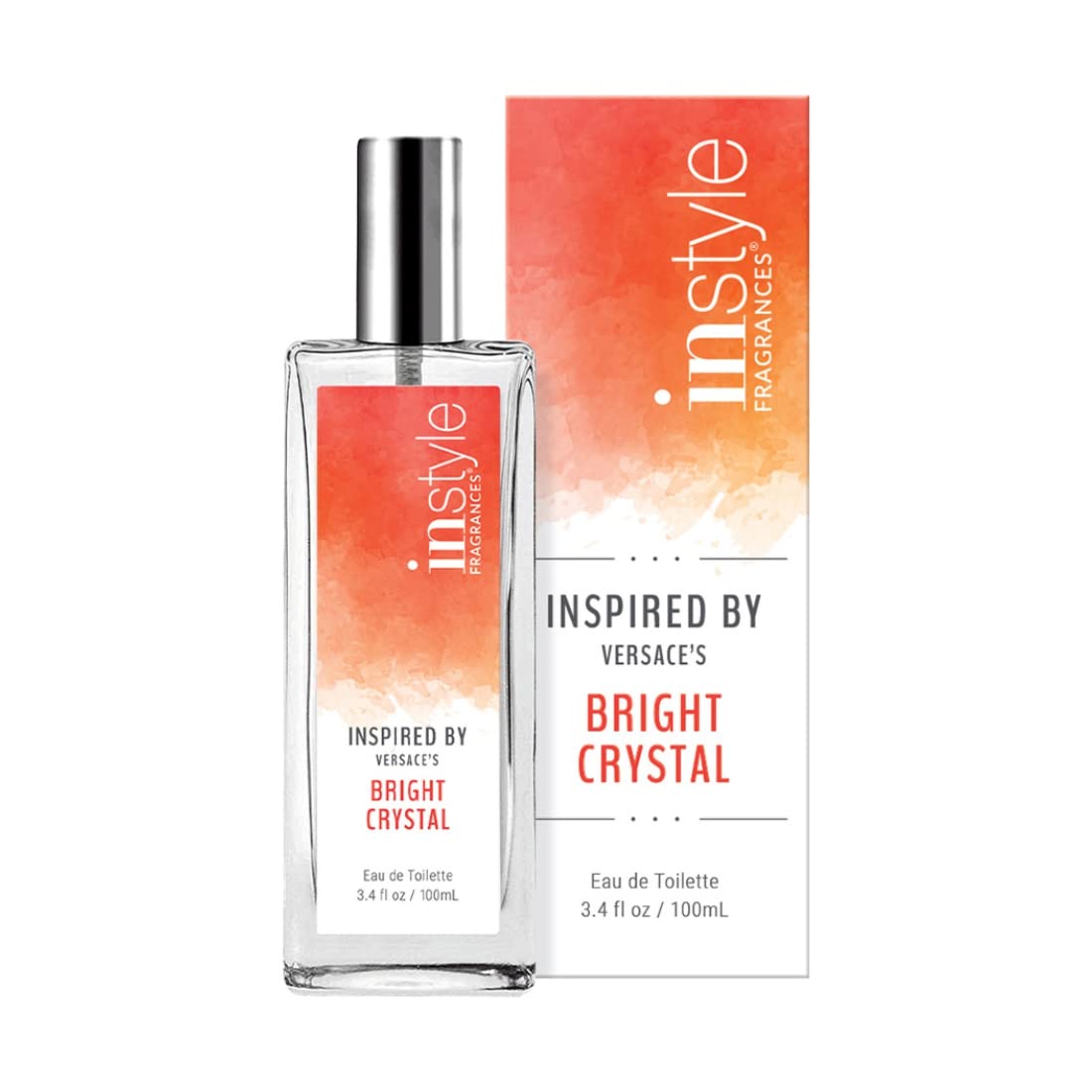 Instyle Fragrances | Inspired by Ralph Lauren's Romance | Women’s Eau de Toilette | Vegan, Paraben Free, Phthalate Free | Never Tested on Animals | 3.4 Fluid Ounces