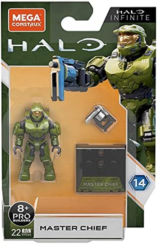 Mega Construx Halo Infinite Heroes Series 14 Master Chief Mini Figure