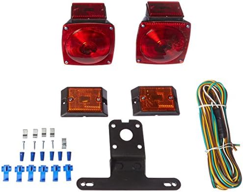 MAXXHAUL 70094 12V Incandescent Trailer Light Kit | Stop, Tail, Brake