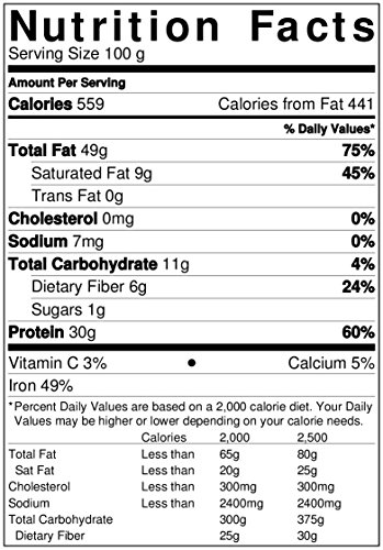 Anna and Sarah Pumpkin Seeds, Raw, Unsalted, Fresh, Resealable Bag, 3 Lbs