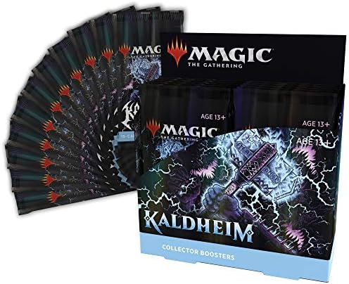 Magic: The Gathering Kaldheim Collector Booster Box | 12 Packs (180 Magic Cards)