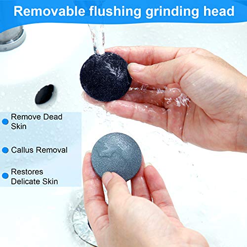 BBTO 20 Pcs Foot File Replacement Pads for Replacement Pads Portable Electric Vacuum Callus Remover Foot File for Exfoliation Cracked Heels Dead Skin