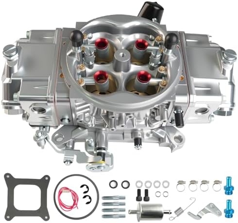 BR-67201 4 Barrel 850 CFM For Holley Brawler Carburetor Double Pumper Mechanical