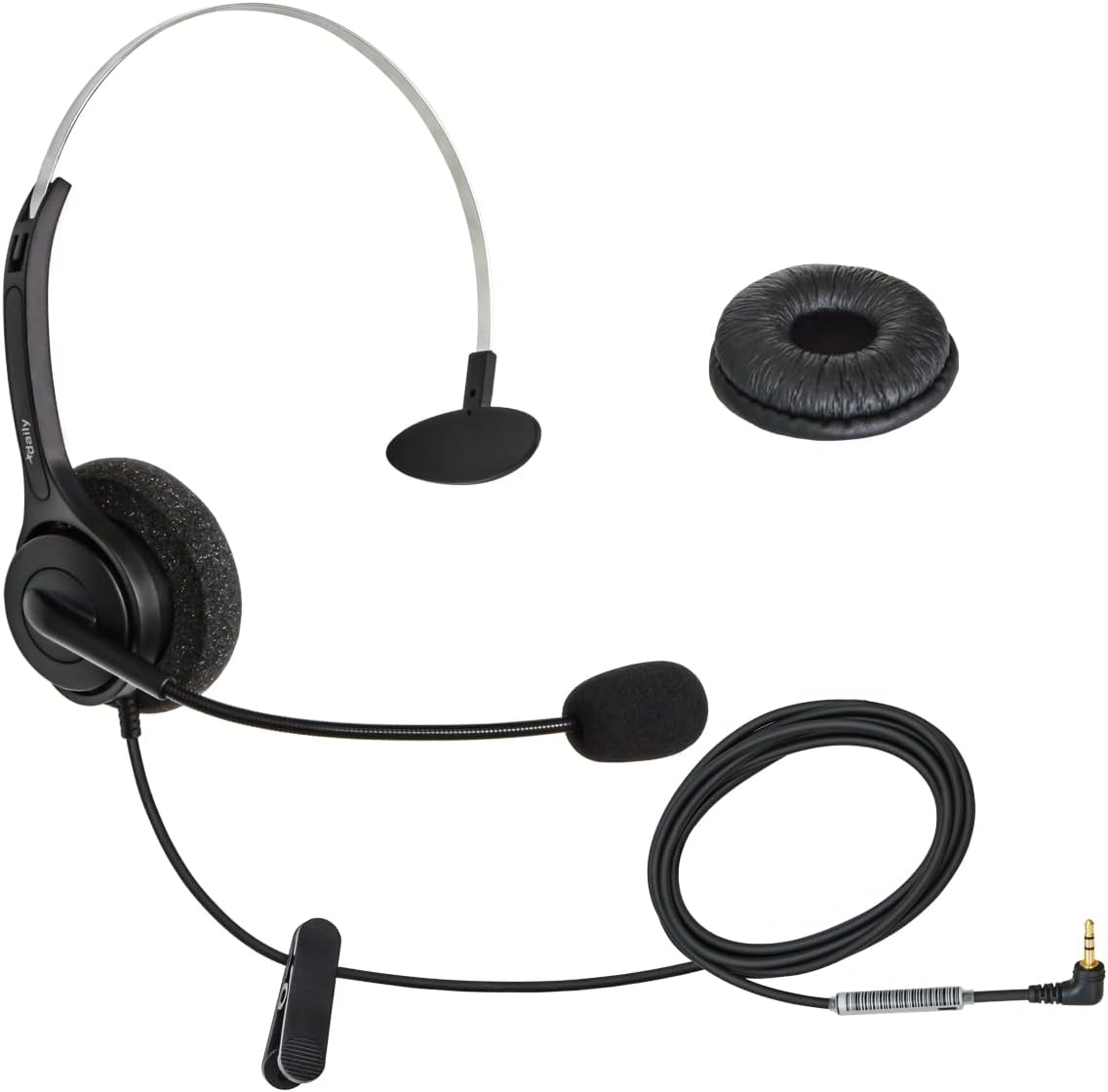 DailyHeadset 2.5 mm Jack Phone Headset On Ear Headphones | Hands Free, landline and cordless phones that are headset ready telephones with a 2.5mm headset port