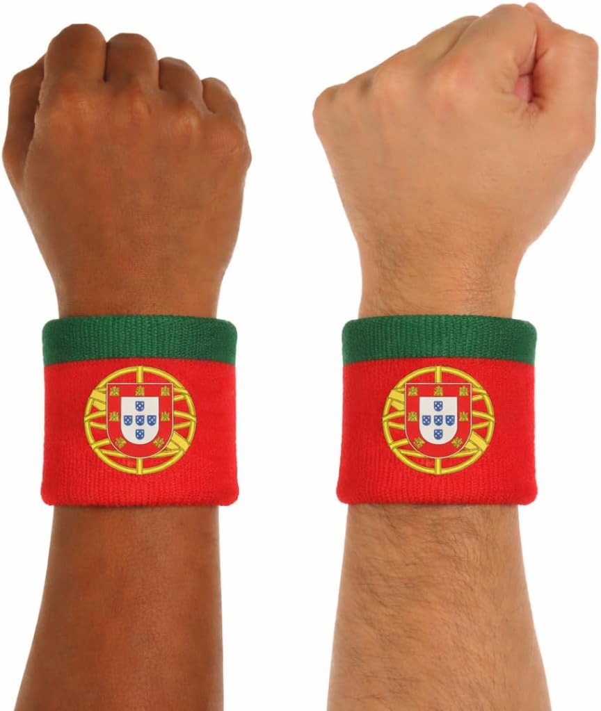 Suddora Country Headband & Wristbands Set (Includes 2 Wrist & 1 Head Sweatband), Highly Moisture Wicking