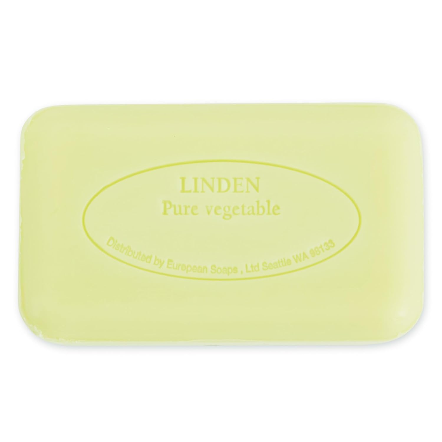 Pre de Provence Artisanal Soap Bar, Natural French Skincare, Enriched with Organic Shea Butter, Quad Milled for Rich, Smooth & Moisturizing Lather, Linden, 5.3 Ounce