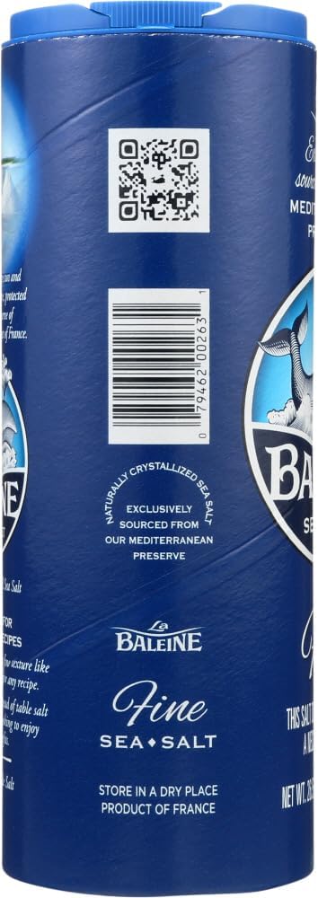 La Baleine · French Fine Sea Salt · 750g - 26.5 Oz (Pack of 2)