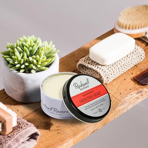 Rockwell Babershop Shaving Soap | Formulated with Shea Butter