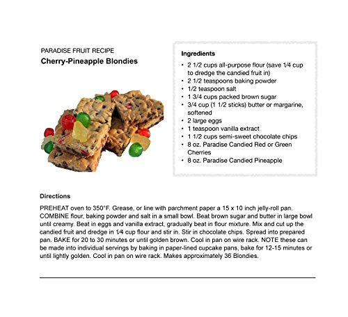 Paradise Fruit Extra Fancy Fruit Cake Mix, 16 Ounce