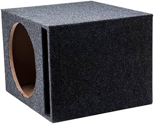 12 Inch Ported Subwoofer Box Single Vented Sub Enclosure 5/8" MDF - ASC | Empty speaker housing for your driver, deep bass tuning