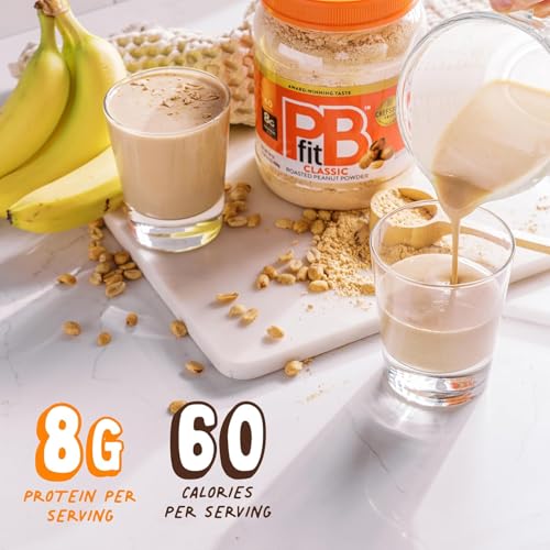 PBfit Cocoa Peanut Butter Powder 24 Oz, Peanut Spread with 6g Protein