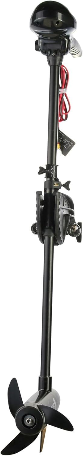Newport X-Series 55lb Thrust Transom Mounted Saltwater Electric Trolling Motor w/LED Battery Indicator (36" Shaft)