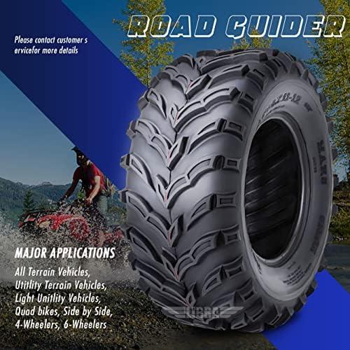 ROADGUIDER ATV Mud Tire 22x10-9 6PR for Honda Recon 250 Suzuki Ozark 250