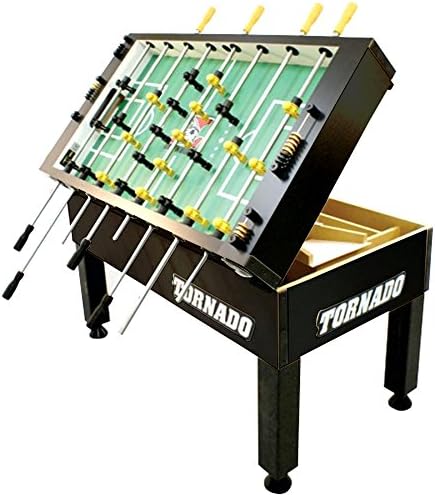 Tornado Tournament 3000 Foosball Table - Made in the USA - Commercial Quality for the Home - Incredible Table Soccer Game