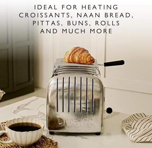 Dualit Classic Warming Rack for Dualit Classic Toasters | 1 x Warming Rack To Warm Items over a Dualit Toaster | Toaster Warming Rack | Ideal