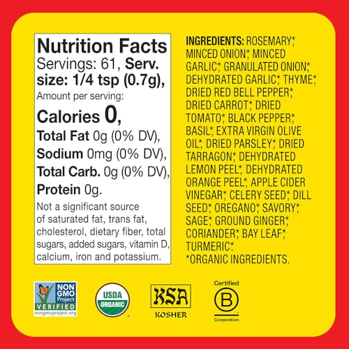 Bragg, Sprinkles & Herbs Spices, 1.5 Oz