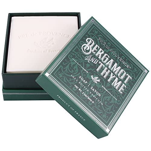Pre de Provence Shea Butter Enriched Men's After Shave Balm, 2.5 Ounce - Bergamot & Thyme (Packaging may vary)