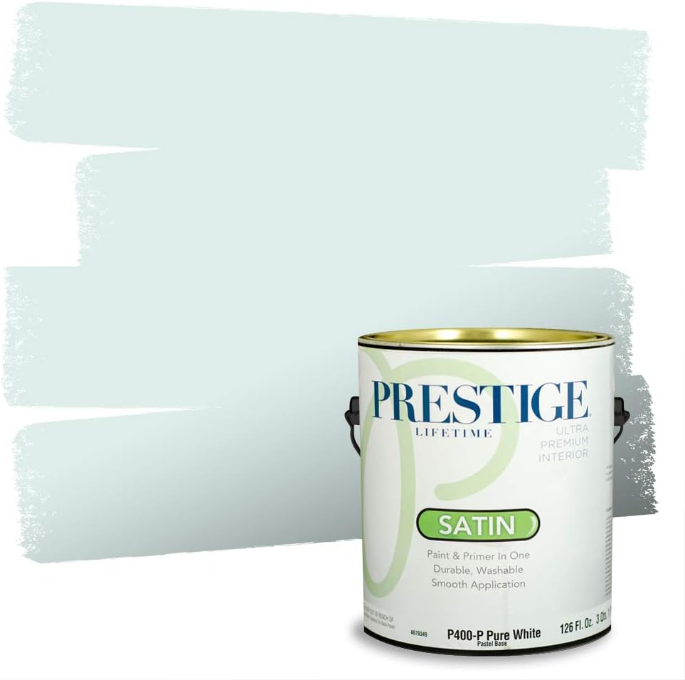 PRESTIGE Interior Paint and Primer in One, Garden Sage, Eggshell, 1 Gallon