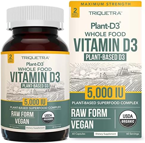 Plant-D3 Organic Vitamin D3 5000 IU - Vegan