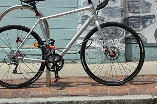Kryptonite Evolution Mini-7 Bicycle U-Lock w/ 4’ KryptoFlex Double Loop Cable
