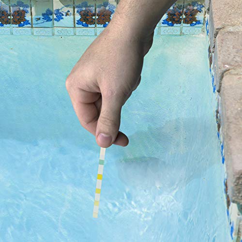 Poolmaster 22212 Smart Test 6-Way Swimming Pool and Spa Water Chemistry Test Strips, 50 count,White