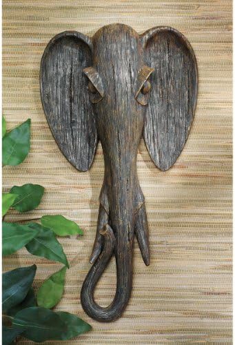 Design Toscano Animal Mask of the Savannah Wall Sculpture: Giraffe