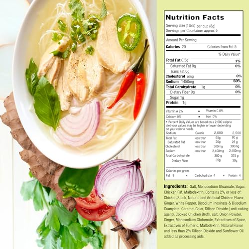 Essence of Lotus Instant Spicy Beef Pho Soup Mix — Ready-to-Eat Flavorful, Restaurant-Quality Pho broth, Made in the US (Spicy Beef Soup Mix, 1-Pack) | Ready-to-Eat, broth