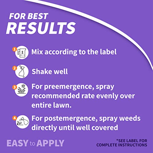 Bonide Sedge Ender, 16 oz Concentrated Weed Killer For Outdoors | Fast-Acting and Rainproof, Lawn Friendly Formula