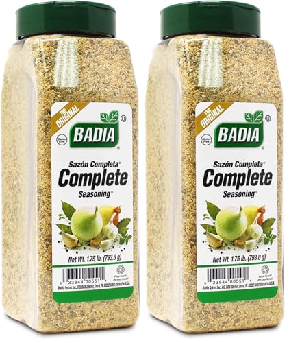 Badia Complete Seasoning, 28oz - All-Purpose Spice Blend of Garlic, Onion, Salt, Pepper, Herbs & Spices - Savory Signature Blend