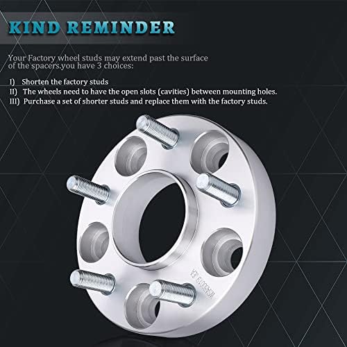 IRONTEK 5x114.3mm Wheel Spacers Fit Nissan Infiniti (M12x1.25, 66.1 Hub Bore) for Nissan 370Z, 350Z, 300ZX, Maxima, Sentra, for Infiniti FX35, FX45