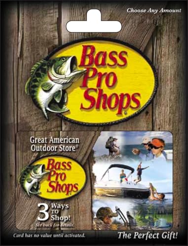 Bass Pro Shops Physical Gift Card - $50