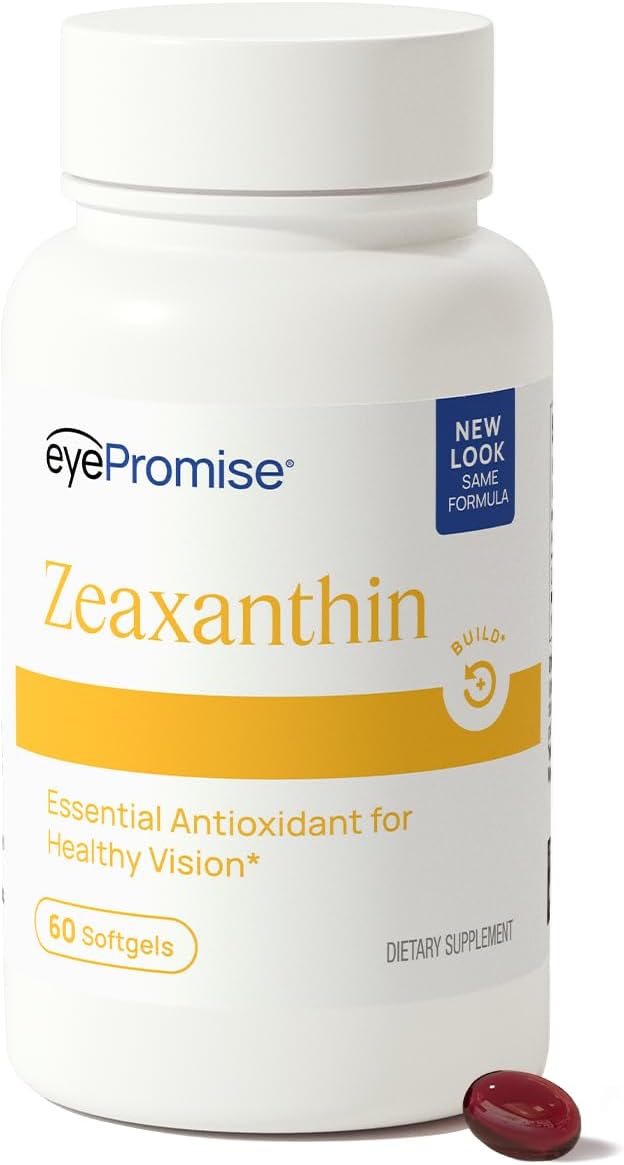 EyePromise Zeaxanthin Eye Health Supplements - 60 Softgels