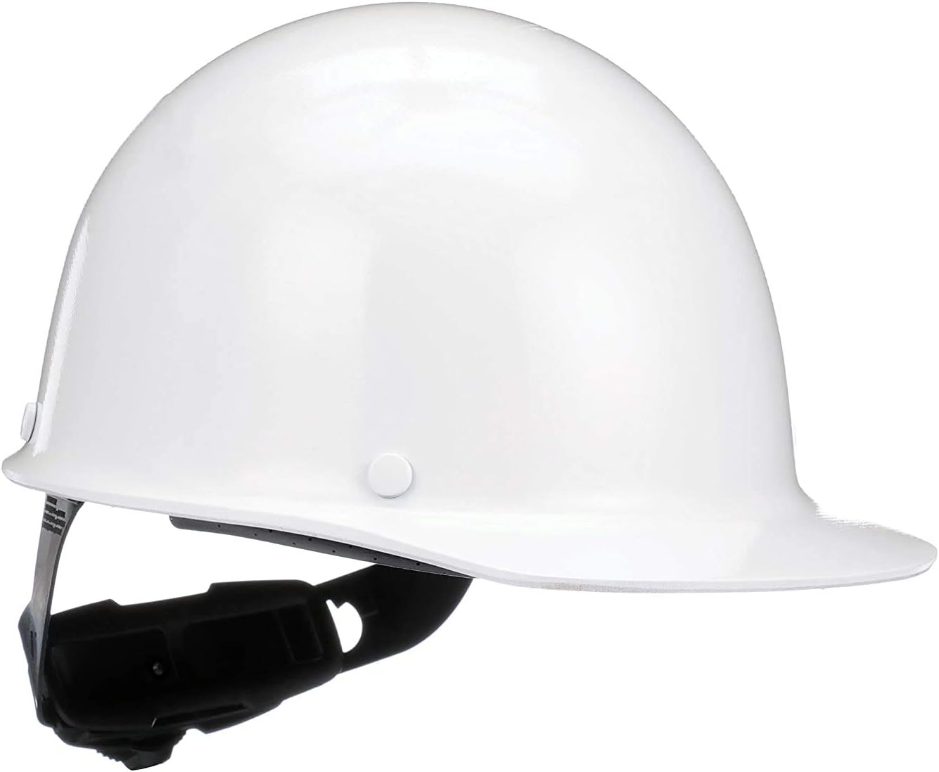 MSA Skullgard Cap Style Safety Hard Hat with Suspension - Non-Slotted Cap, Made of Phenolic Resin, Radiant Heat Loads up to 350F | Fas-Trac III Ratchet Suspension
