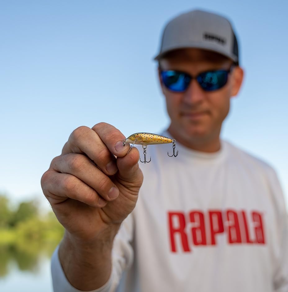 Rapala Countdown Minnow Lure – Trout Bass Walleye Fishing Lure | Sinking Hard Bait, Trout Bass Walleye Fishing Lure, Controlled Depth