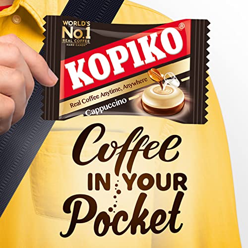 Kopiko Cappuccino Candy – Pocket Coffee Hard Candy (2-Pack 28.2oz) | Take-out pocket coffee for every occasion – made from Indonesia's finest