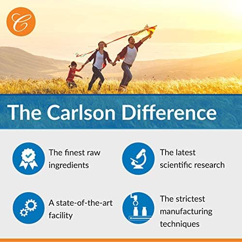 Carlson Lutein, 6 mg, + Zeaxanthin, Made with Lutemax 2020, 60 Softgels | Healthy Vision; Eye Function