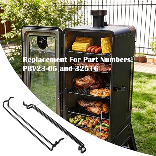 Cooking Grid Support Brackets for Pit Boss Replacement Parts, Compatible with Pit Boss 2 Series, 3 & 5 Series Vertical Smoker, Copperhead 7