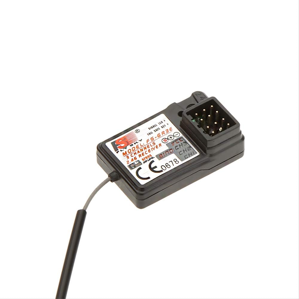 GoolRC Flysky FS-GR3E AFHDS 3CH Receiver for FS-GT2 FS-GT2B FS-GT3B FS-GT3C FZ-IT4S