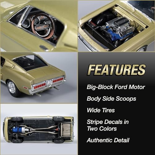 AMT 1968 Shelby GT 500 1:25 Scale Model Kit