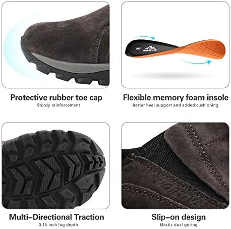 NORTIV 8 Men's Slip On Loafer Walking Shoes