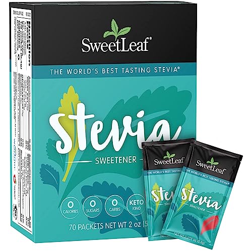 SweetLeaf Stevia Sweetener, 35 packets
