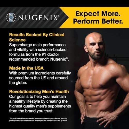 Nugenix Ultimate, Testosterone Booster, 120 tablets | Maximize Muscle, Increase Drive, Modulate Androgenic Activity