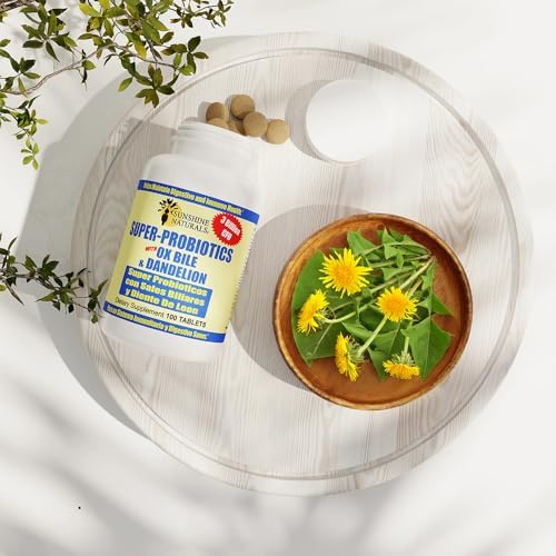 Sunshine Naturals Super Probiotics Supplement. Improves Digestion, Gut Health, Immune System Support
