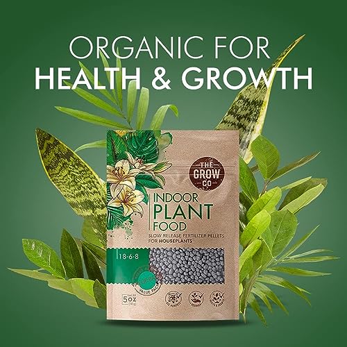 Indoor Plant Food, Slow Release Formula for Houseplants, 5oz